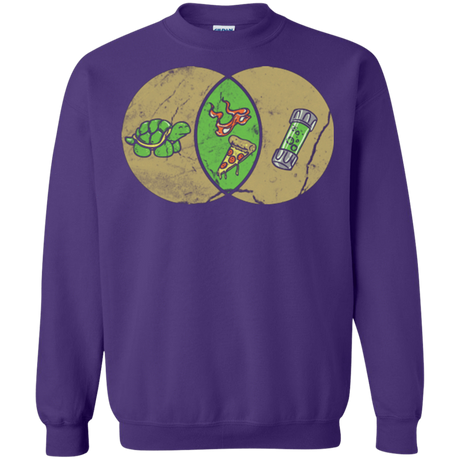 Sweatshirts Purple / Small Mikey Diagram Crewneck Sweatshirt