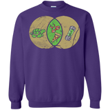 Sweatshirts Purple / Small Mikey Diagram Crewneck Sweatshirt