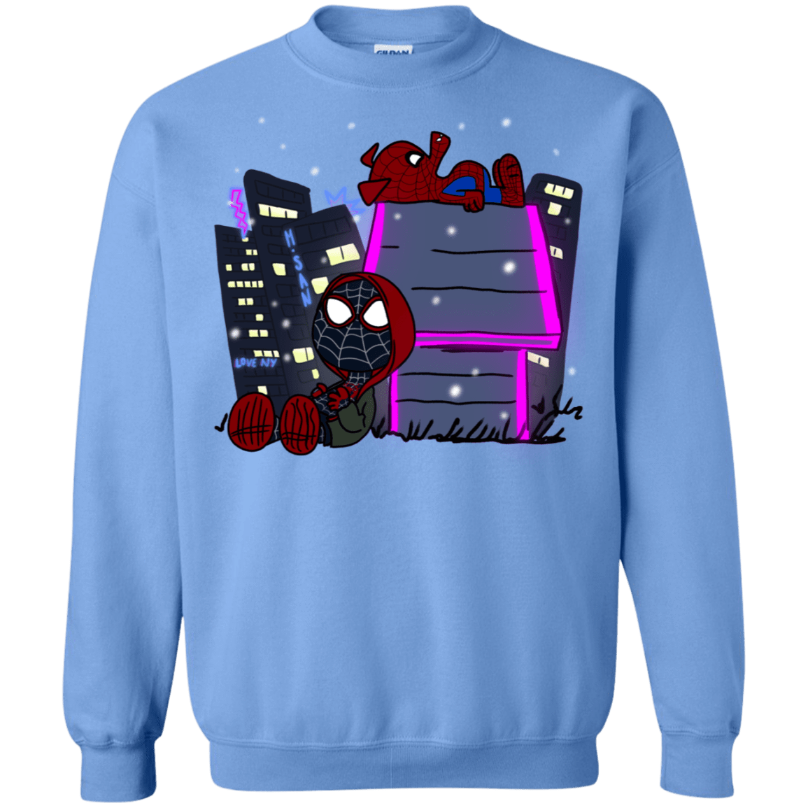 Sweatshirts Carolina Blue / S Miles and Porker Crewneck Sweatshirt