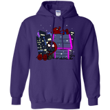 Sweatshirts Purple / S Miles and Porker Pullover Hoodie