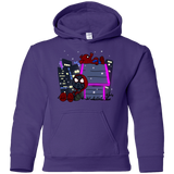 Sweatshirts Purple / YS Miles and Porker Youth Hoodie