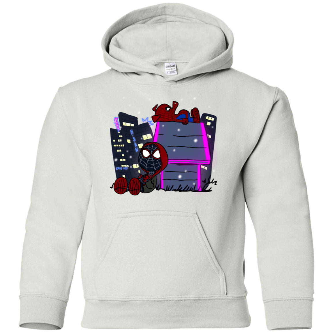 Sweatshirts White / YS Miles and Porker Youth Hoodie