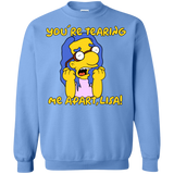 Sweatshirts Carolina Blue / S Milhouse Wiseau Crewneck Sweatshirt
