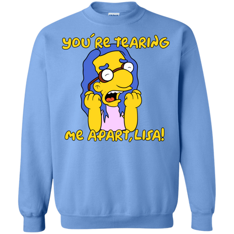 Sweatshirts Carolina Blue / S Milhouse Wiseau Crewneck Sweatshirt