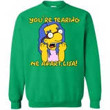 Sweatshirts Irish Green / S Milhouse Wiseau Crewneck Sweatshirt