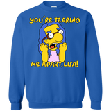 Sweatshirts Royal / S Milhouse Wiseau Crewneck Sweatshirt