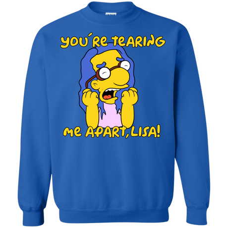 Sweatshirts Royal / S Milhouse Wiseau Crewneck Sweatshirt