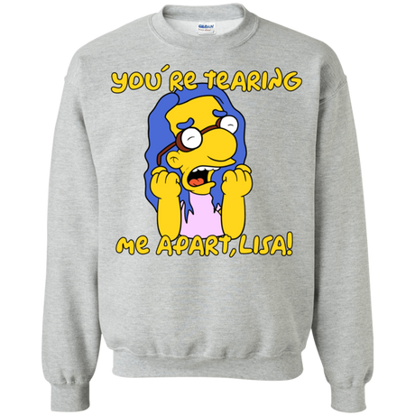 Sweatshirts Sport Grey / S Milhouse Wiseau Crewneck Sweatshirt