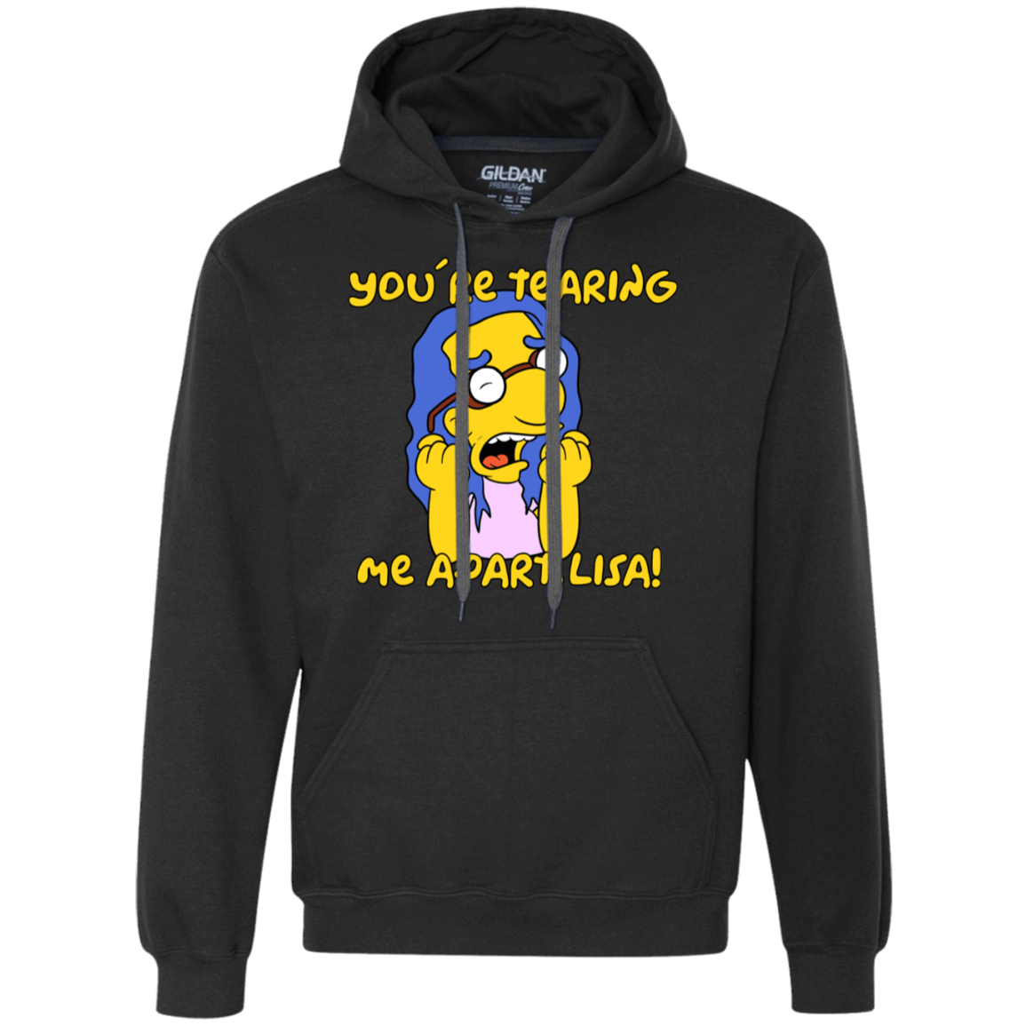 Sweatshirts Black / S Milhouse Wiseau Premium Fleece Hoodie