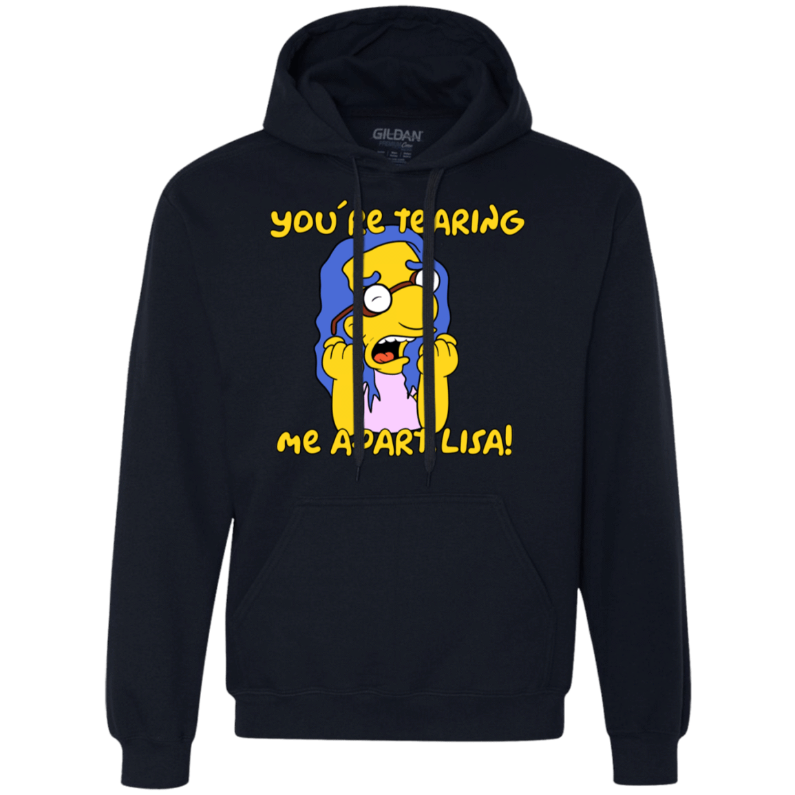 Sweatshirts Navy / S Milhouse Wiseau Premium Fleece Hoodie