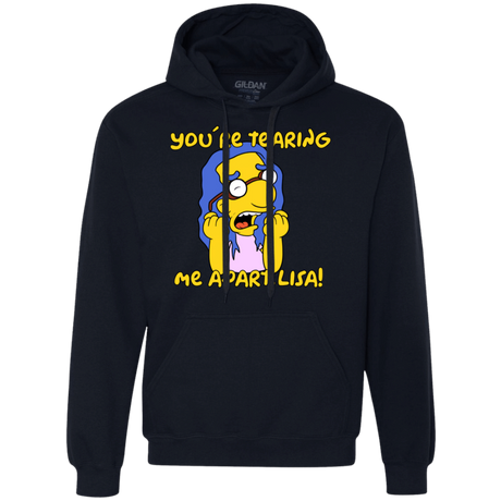 Sweatshirts Navy / S Milhouse Wiseau Premium Fleece Hoodie