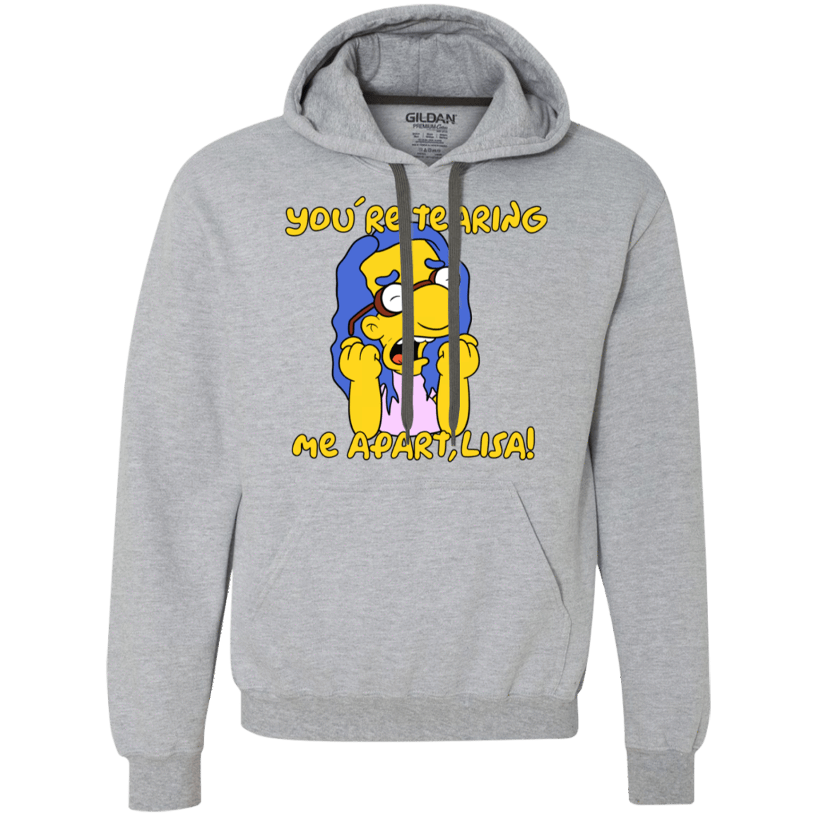 Sweatshirts Sport Grey / L Milhouse Wiseau Premium Fleece Hoodie