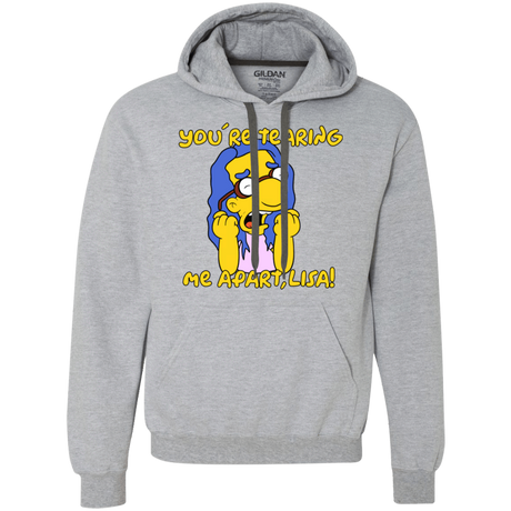 Sweatshirts Sport Grey / L Milhouse Wiseau Premium Fleece Hoodie