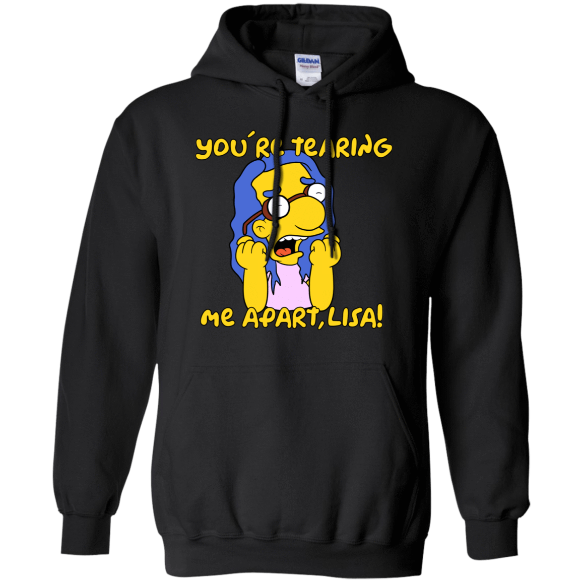 Sweatshirts Black / S Milhouse Wiseau Pullover Hoodie