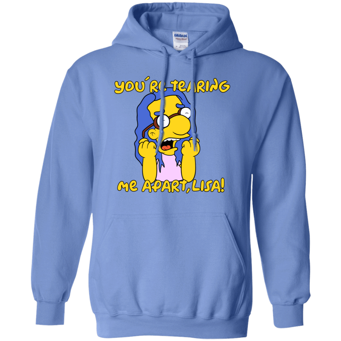 Sweatshirts Carolina Blue / S Milhouse Wiseau Pullover Hoodie