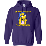 Sweatshirts Purple / S Milhouse Wiseau Pullover Hoodie