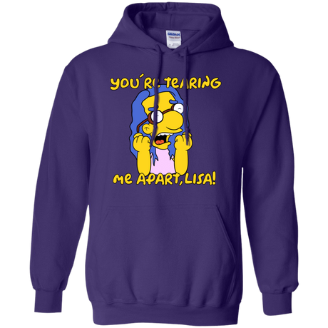 Sweatshirts Purple / S Milhouse Wiseau Pullover Hoodie