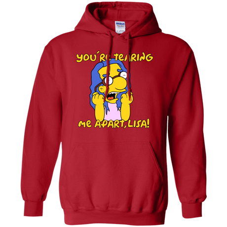 Sweatshirts Red / S Milhouse Wiseau Pullover Hoodie