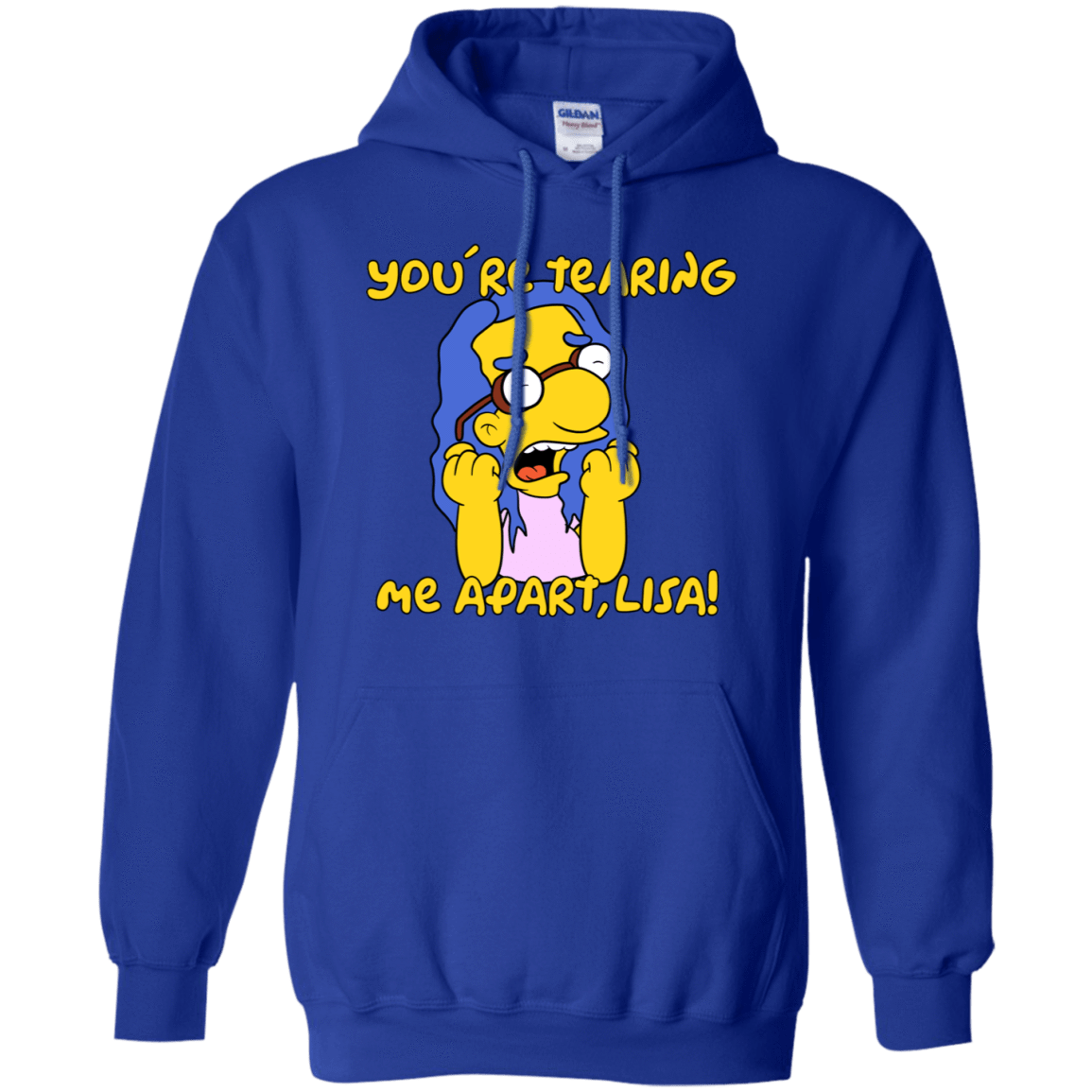 Sweatshirts Royal / S Milhouse Wiseau Pullover Hoodie