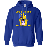 Sweatshirts Royal / S Milhouse Wiseau Pullover Hoodie