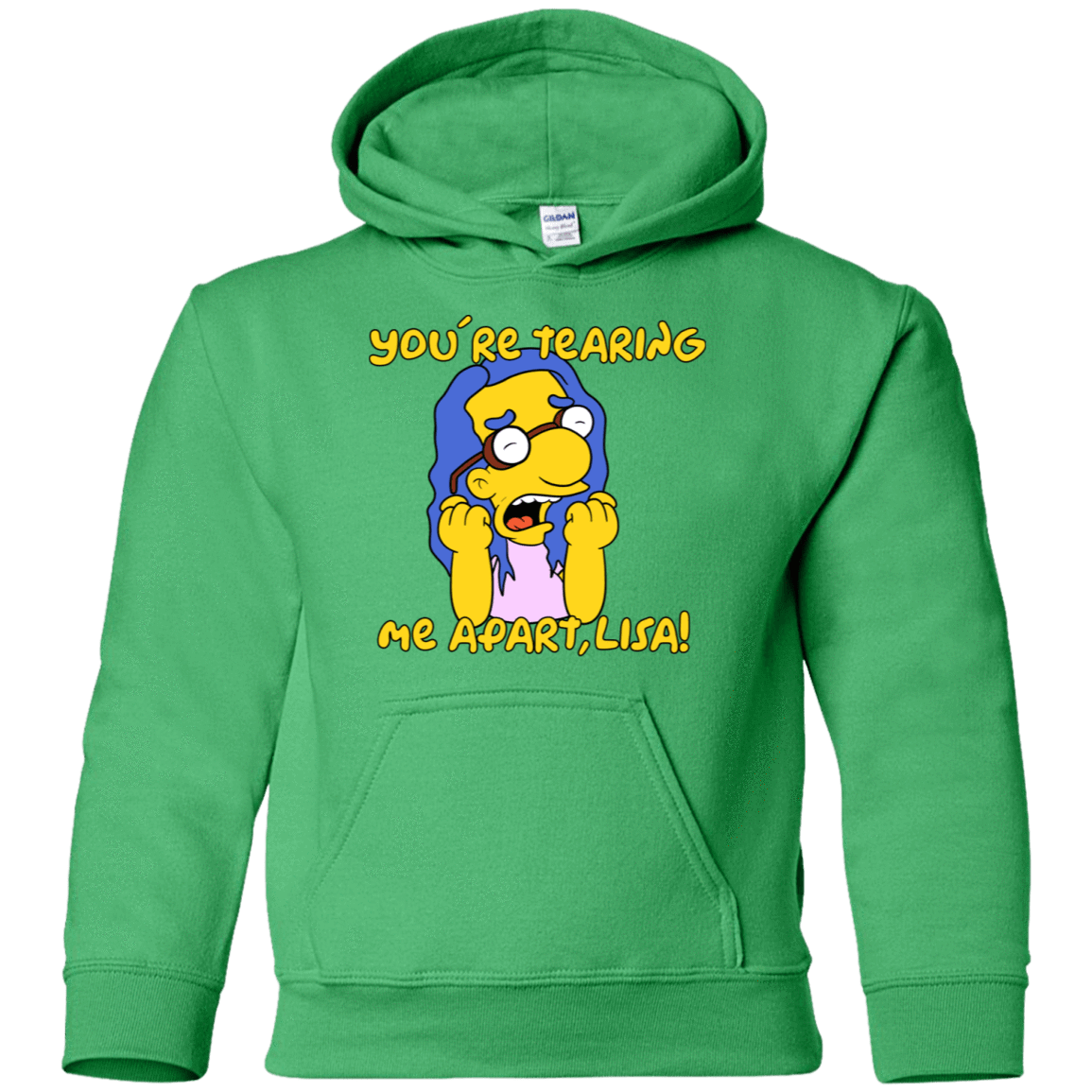 Sweatshirts Irish Green / YS Milhouse Wiseau Youth Hoodie