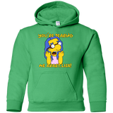 Sweatshirts Irish Green / YS Milhouse Wiseau Youth Hoodie