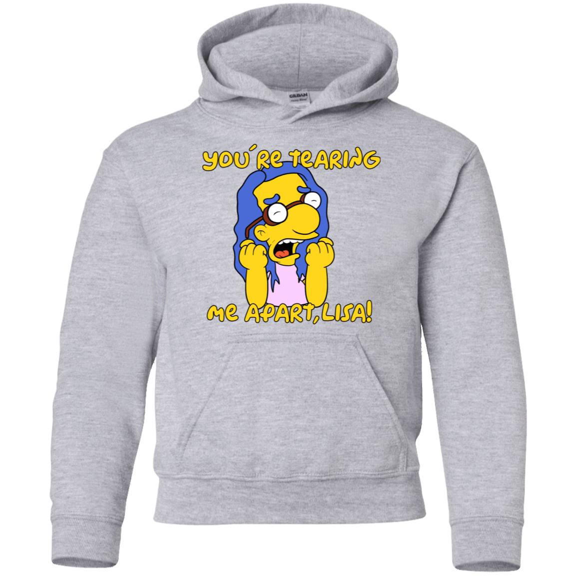 Sweatshirts Sport Grey / YS Milhouse Wiseau Youth Hoodie