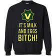 Sweatshirts Black / Small Milk and Eggs Crewneck Sweatshirt
