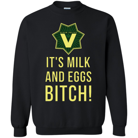 Sweatshirts Black / Small Milk and Eggs Crewneck Sweatshirt