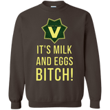 Sweatshirts Dark Chocolate / Small Milk and Eggs Crewneck Sweatshirt