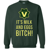 Sweatshirts Forest Green / Small Milk and Eggs Crewneck Sweatshirt