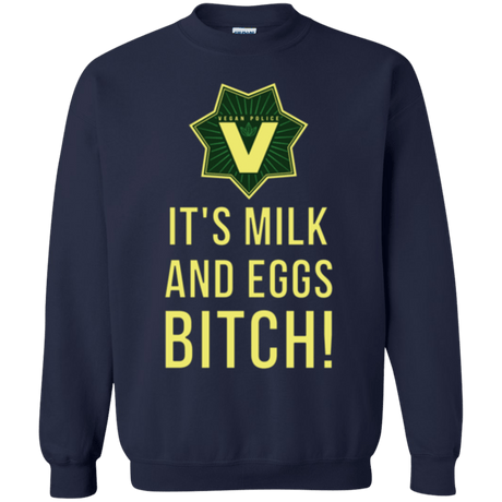 Sweatshirts Navy / Small Milk and Eggs Crewneck Sweatshirt