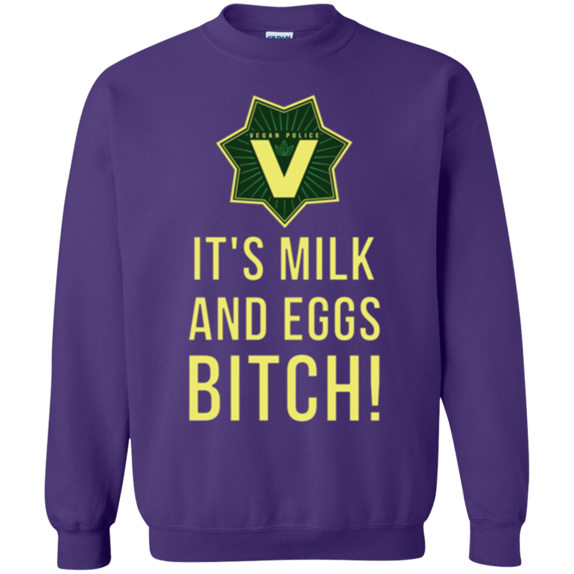 Sweatshirts Purple / Small Milk and Eggs Crewneck Sweatshirt
