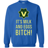 Sweatshirts Royal / Small Milk and Eggs Crewneck Sweatshirt