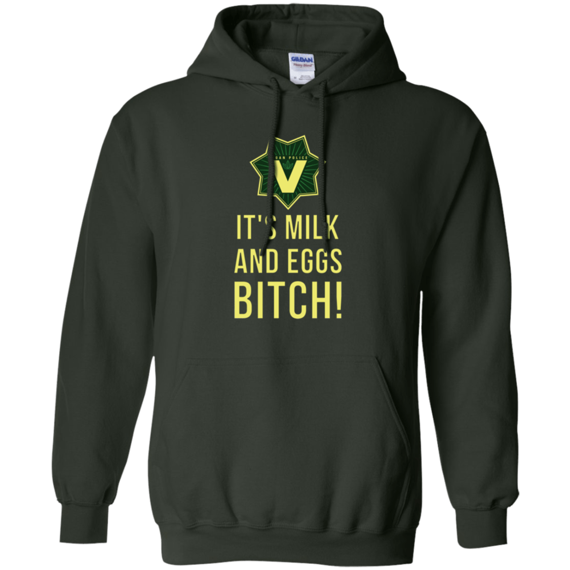 Sweatshirts Forest Green / Small Milk and Eggs Pullover Hoodie