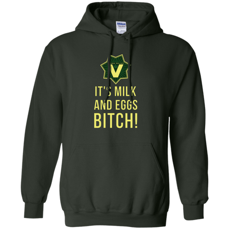 Sweatshirts Forest Green / Small Milk and Eggs Pullover Hoodie