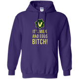 Sweatshirts Purple / Small Milk and Eggs Pullover Hoodie