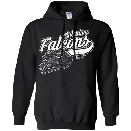 Sweatshirts Black / Small Millenium falcons Pullover Hoodie