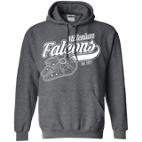 Sweatshirts Dark Heather / Small Millenium falcons Pullover Hoodie