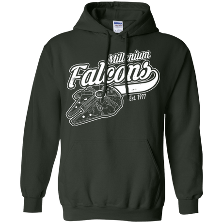 Sweatshirts Forest Green / Small Millenium falcons Pullover Hoodie