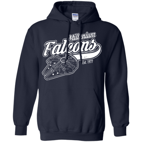 Sweatshirts Navy / Small Millenium falcons Pullover Hoodie
