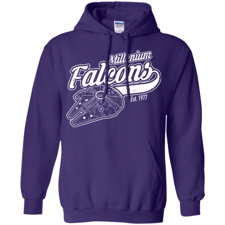 Sweatshirts Purple / Small Millenium falcons Pullover Hoodie