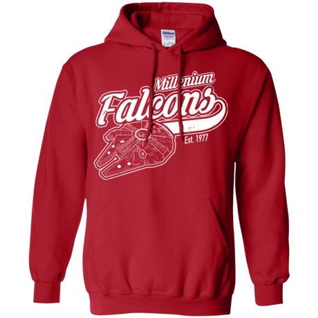 Sweatshirts Red / Small Millenium falcons Pullover Hoodie