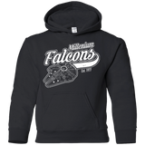 Sweatshirts Black / YS Millenium falcons Youth Hoodie