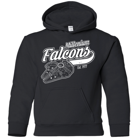 Sweatshirts Black / YS Millenium falcons Youth Hoodie