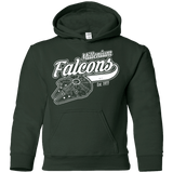 Sweatshirts Forest Green / YS Millenium falcons Youth Hoodie