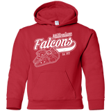 Sweatshirts Red / YS Millenium falcons Youth Hoodie