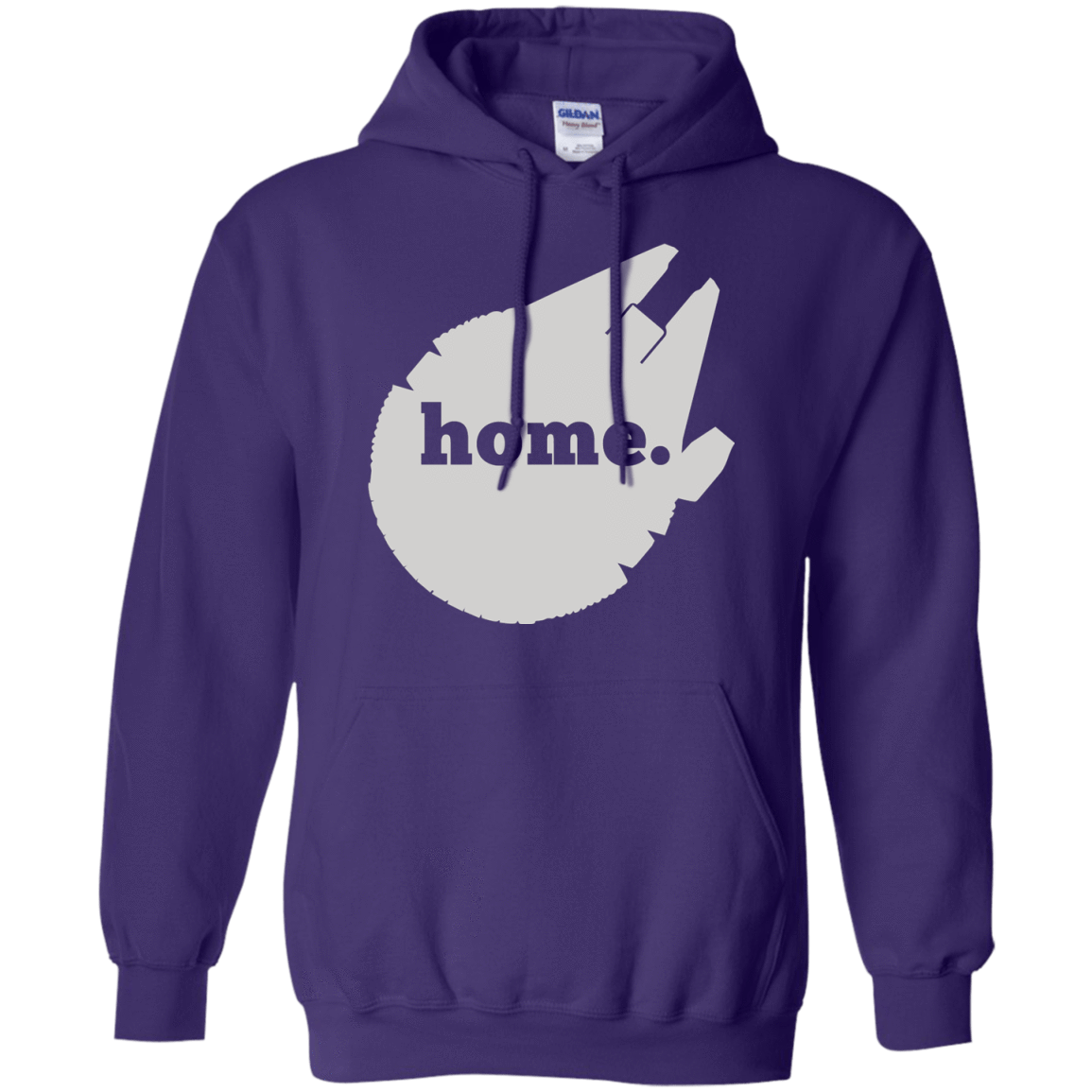 Sweatshirts Purple / S Millennium Home Pullover Hoodie