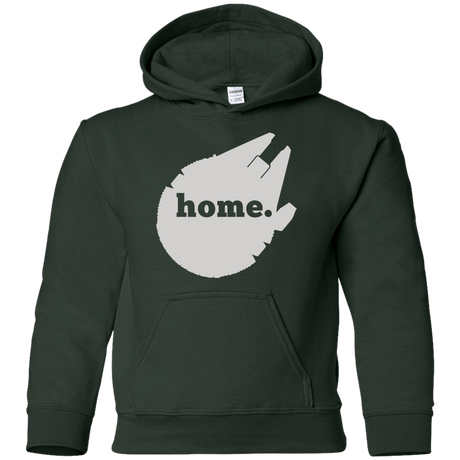 Sweatshirts Forest Green / YS Millennium Home Youth Hoodie