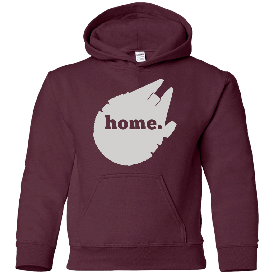 Sweatshirts Maroon / YS Millennium Home Youth Hoodie
